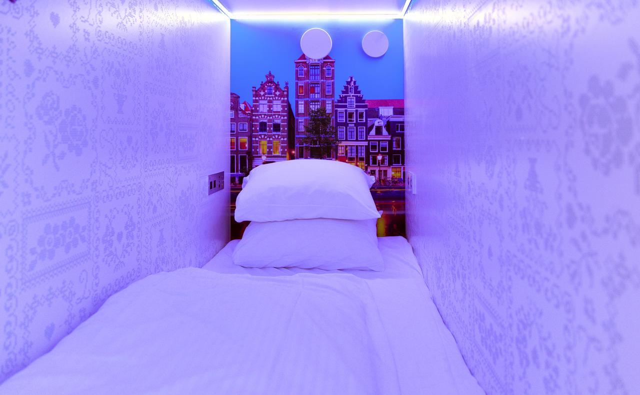 De Bedstee Boutique Capsules (Adults Only) Hotel Amsterdam Esterno foto